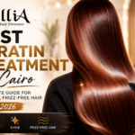 Best keratin treatment in Cairo at Ellia Salon for smooth and frizz-free hair.