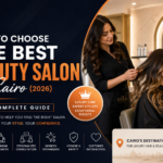 Best Beauty Salon in Cairo offering professional hair coloring, balayage, keratin treatment and luxury beauty services.